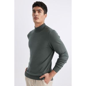Defacto Man  Pullover - Dark Khaki