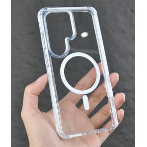 جراب مغناطيسي متوافق مع MagSafe، مقاوم للخدوش والصدمات لجهاز Samsung Galaxy S26 Ultra