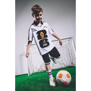 Defacto Boy FIFA World Cup New Regular Fit Mesh Jersey Fabric T-Shirt