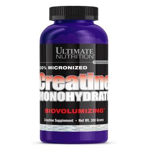 Ultimate Nutrition Creatine Monohydrate 300g 60 Servings - 60-Day Supply  - Advanced Strength, Power & Performance Matrix - Non-GMO