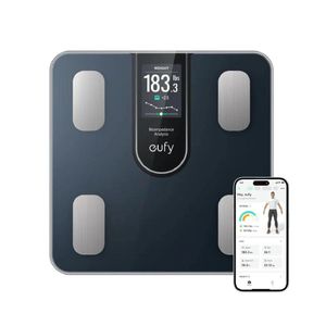 eufy  Wireless Smart Scale C20 All-in-One Display , T9130011 - Black