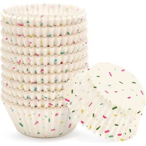 كيو اي كيو إي إي اكواب كب كيك للمافن من 300 قطعة بدون رائحة، مقاومة للدهون وامنة غذائيا، اكواب خبز ورقية