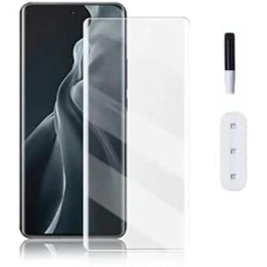 Tempered Glass UV Screen Anti Shock Curved (Support Lock Finger Screen Whole) For Realme 16 pro plus