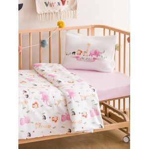 LC Waikiki Patterned Cotton Baby Duvet Cover Set