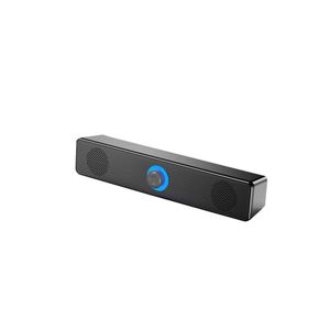GAMMA سماعة جاما USB 2.0 شريط صوتي بإضاءة LED وقاعدة صوتية قوية