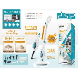 Dsp ممسحة بخار 10 في 1 موديل KD2071 