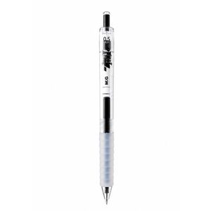 M&G Chenguang T-Tec Retractable Gel Pen Comfort Grip 0.5mm – Fast Dry Black Ink Pen for Smooth Writing, School Office - 1pcs - No: AGPJ0673