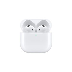 Apple AirPods 4 ANC Wireless Earbuds, Bluetooth Headphones, with Active Noise Cancellation, Adaptive Audio, Transparency Mode, Personalized Spatial Audio, USB-C Charging Case, Wireless Charging, H2 Chip White