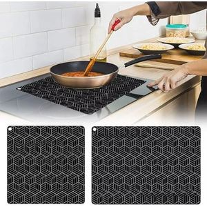 Silicone Cooking Mat - Solve Electric Stove Problems with Safety and Modern Style 