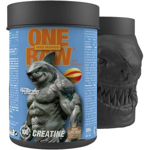 Labs كرياتين One Raw Creatine Ultra Pure 200- Mad - 300 جم، مانجو