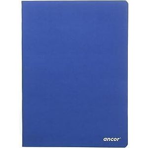 Ancor Classic A4 Premium 60-Sheet 70gsm Exercise Book with English Ruler in Timeless Blue