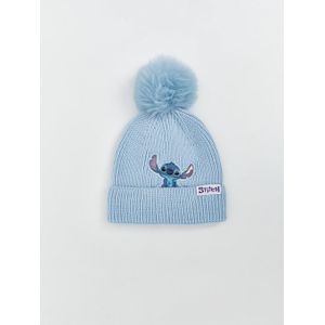 LC Waikiki Stitch Embroidered Girl's Beanie