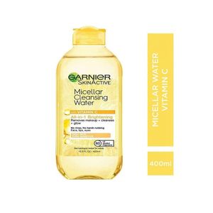 Garnier Micellar Water with Vitamin C SkinActive Facial Cleanser & Makeup Remover 400ml