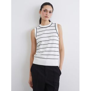 LC Waikiki Crew Neck Striped Women's Knitwear Sweater Vest