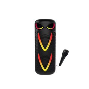 ZERO New design speaker ZR-670S 1.0 with Microphone and Battery - Black Color