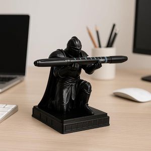 Dazzler IronSentinel™ Pen Holder – Bold Desk Organizer