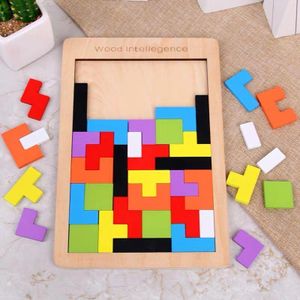Tetris Block Puzzle Toy for Kids Aged 3-6 - Fun Birthday Party Favors & Rewards