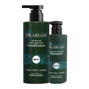 Dr.Argan Advanced Cannabis Hair Conditioner Fortify 400ml – Deep Hydration, Strengthening, Detangling & Damage Repair