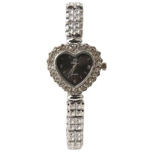 ساعة كاجوال للنساء من Onlyou، قرص اسود ، مصنوع من الفولاذ المقاوم للصدأ