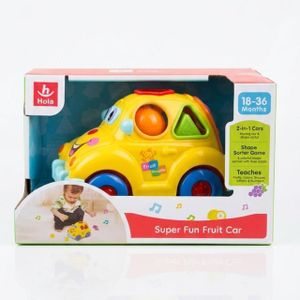 Hola هولا - سيارة تعليمية تفاعلية للفواكه والأشكال