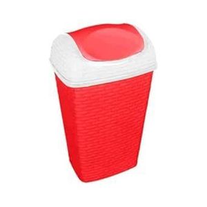 Garbage Rattan Torino Red Crescent and Silver Star