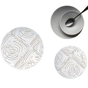 Lotus طقم عشاء بورسلين 24 قطعه خامة عالي الجودة