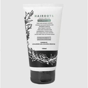 Hairroots قناع للشعر للتحكم في التجعد والجفاف للشعر المجعد والتالف، 150 مل