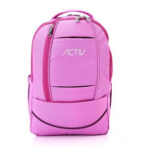 Activ Zipper Boys Backpack With Pockets - Light Purple