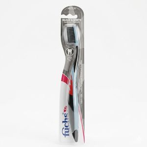 BLACK & WHITE MEDIUM TOOTHBRUSH