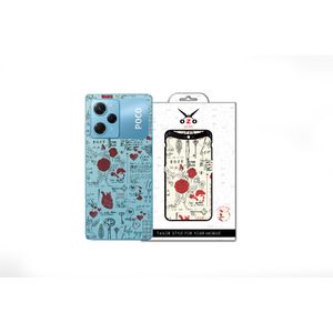 OZO Skins Ozo Ray skins Transparent Sweet Love Words (SV512SLW) (Not For Black Phone) For Xaiomi Poco X5 Pro