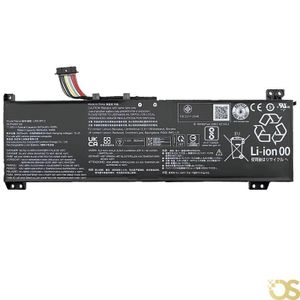 Os بطارية متوافقة مع Lenovo Ideapad Gaming 3-15ACH6 L20M3PC2 L20C3PC2 - ضمان لمدة 3 أشهر