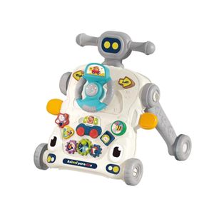3 in 1 Educational Baby Walker with Music & Interactive Toys – Push Walker for Motor & Sensory Skill Development