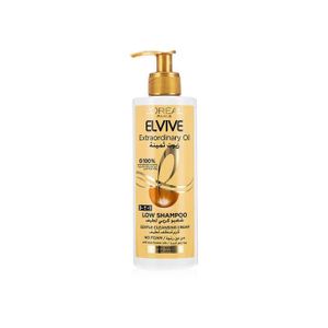 Elvive  Extraordinary Oil Low Shampoo Sulfate And Foam Free - 400ml
