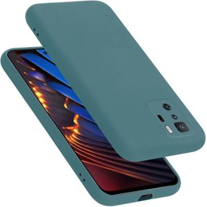 جراب متوافق مع هاتف Xiaomi Poco X3 GT، مصنوع من السيليكون السائل، مقاوم للخدوش والصدمات، جراب واقٍ رقيق من مادة TPU