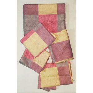 طقم ملاية قطن خمس قطع  مشجر- ملاية 240 سم*235سم