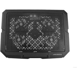 Crash Laptop Fan - Model C4000 - 17-inch Fan - Powerful Cooling - Adjustable for Optimal Comfort - Quiet Operation - Silent Mode - Lightweight - Black