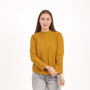 Bebo بلوزة حريمي سادة أكمام طويلة_مستردة