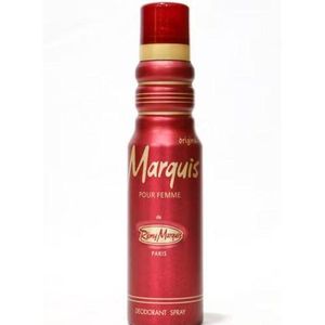 Marquis معطر ومزيل لرائحة الجسم بخاخ للنساء أحمر - 175 مل
