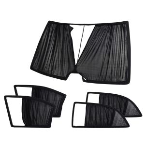 طقم ستائر واقية للشمس متحركة 5 قطع لسيارة هيونداي اكسل