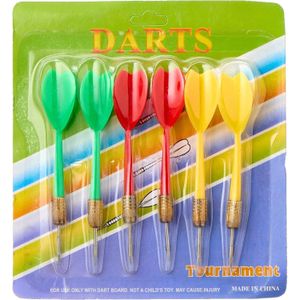 مجموعة سهام مكونة من 6 قطع - متعددة الألوان