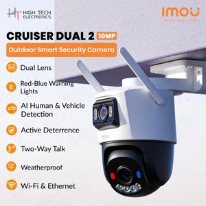 Imou  Cruiser Dual 2 6MP Dual Lens Outdoor P&T Smart Full-color Night Vision Camera – IPC-S7XEP-6M0WED