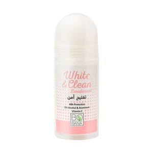 Bobana Roll On Deodorant White & Clean-50ml