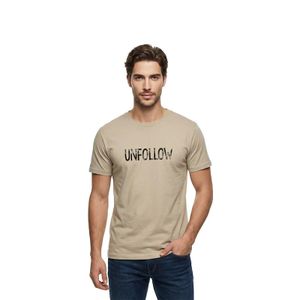 Coup Men's PRINTED T-Shirt-BEIGE
