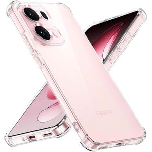 Case Compatible with OPPO Reno 13 PRO 5G, Cover Silicone TPU Gorilla Anti-shock Protector Camera Shockproof Corners - Clear