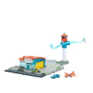 Mattel مجموعة ألعاب مغامرات الإقلاع من المطار - JBW37