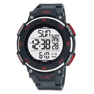 Q&Q Watch for Men, Quartz Movement, Digital Display M124J001Y
