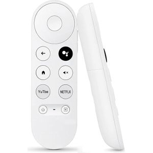 Bluetooth Voice Remote Control For Chromecast TV 4K Snow Remote Control Replacement