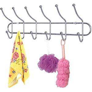 Royal Ford شماعة لتعيق الملابس من رويال فورد، معدن، فضي، الحد الأقصى للوزن الموصى به: 1.0 كيلوجرام