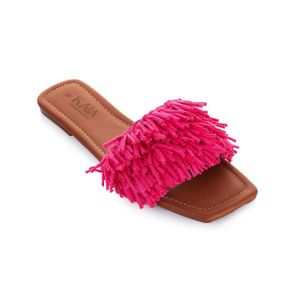 KAIA Fringe Tide Slippers