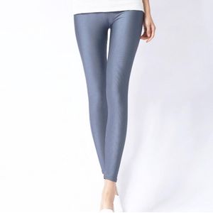 2022 New Spring Autume Solid Candy Neon Leggings for Women High Stretched  Female Sexy Legging Pants Girl Clothing Leggins 